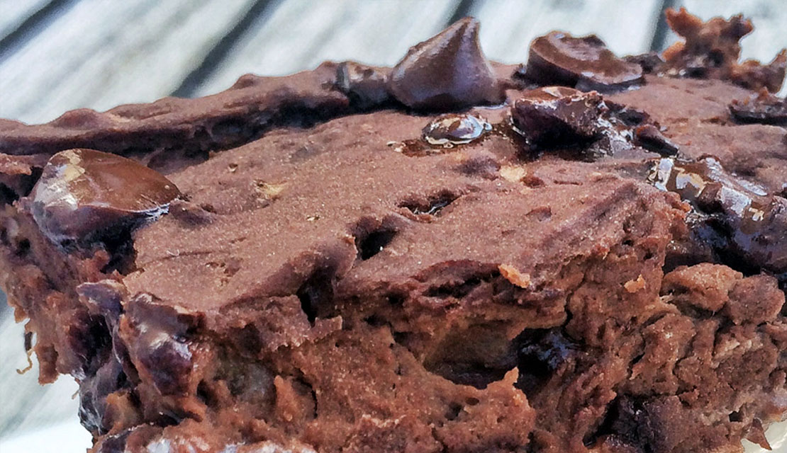 Brownie Ice-Cream Sunday, Guilt-Free!
