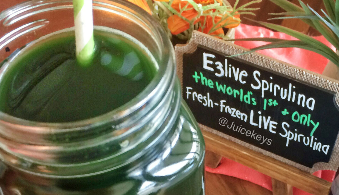 The World's First and only Fresh-Frozen LIVE Spirulina