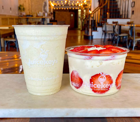 Picture of Pina Colada Smoothie and Bowl